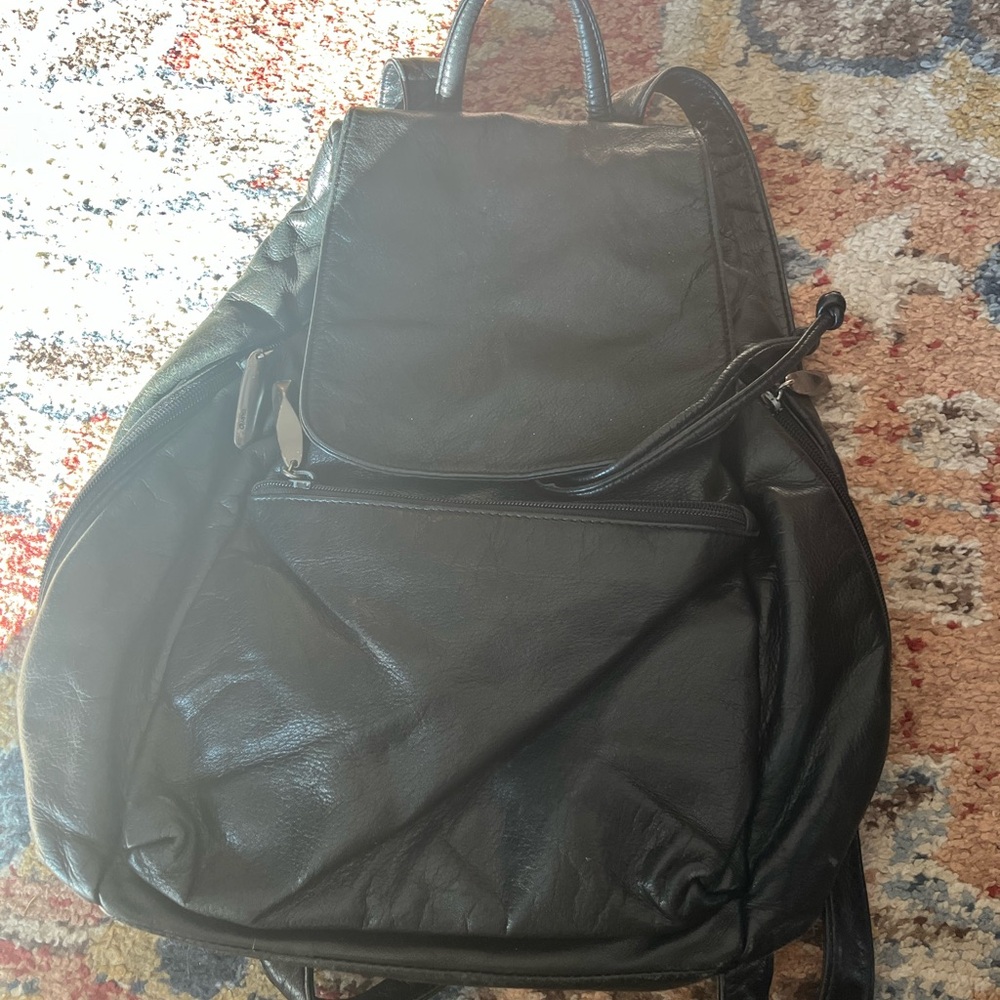 DKNY Sleek Black Women's Backpack